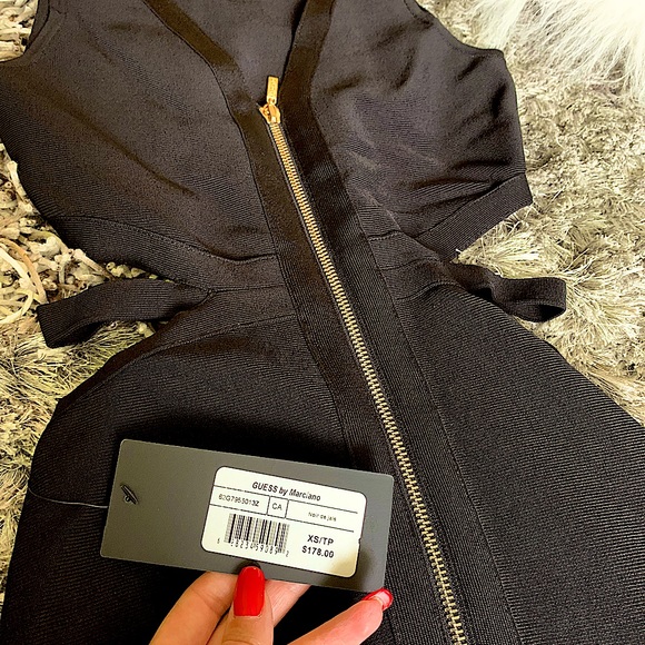 🖤❤️ NWT MARCIANO BANDAGE DRESS ❤️🖤 - Picture 2 of 4